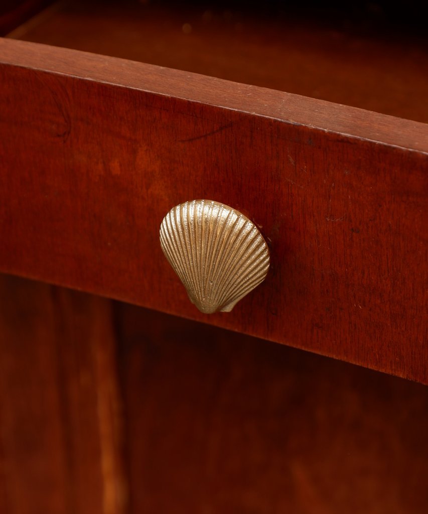 Poignée Coquillage Bouton de Tiroir Abby