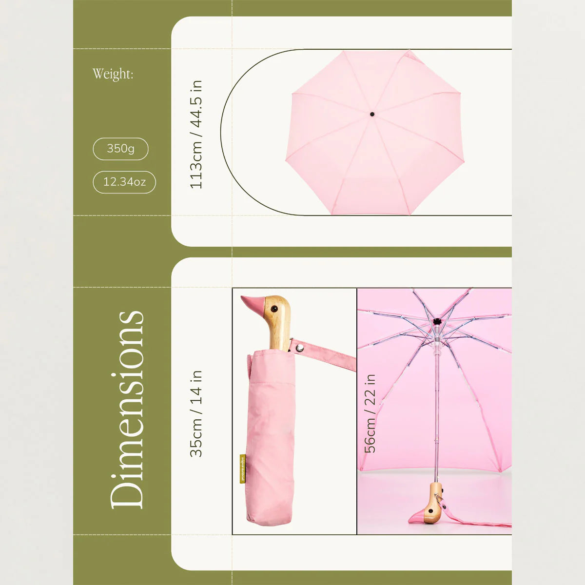 Parapluie Rose