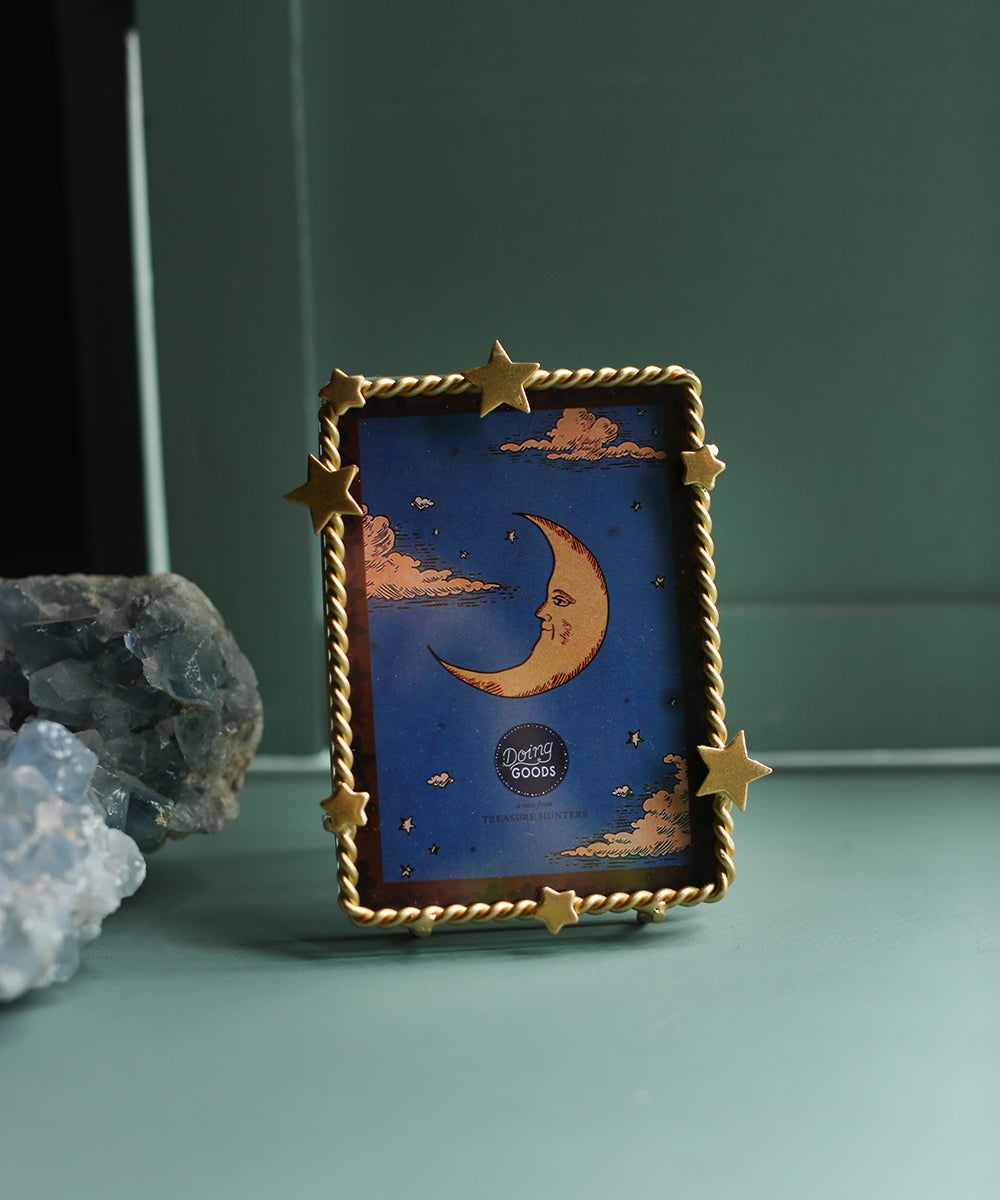 Cadre Lune Étoilé Moyen