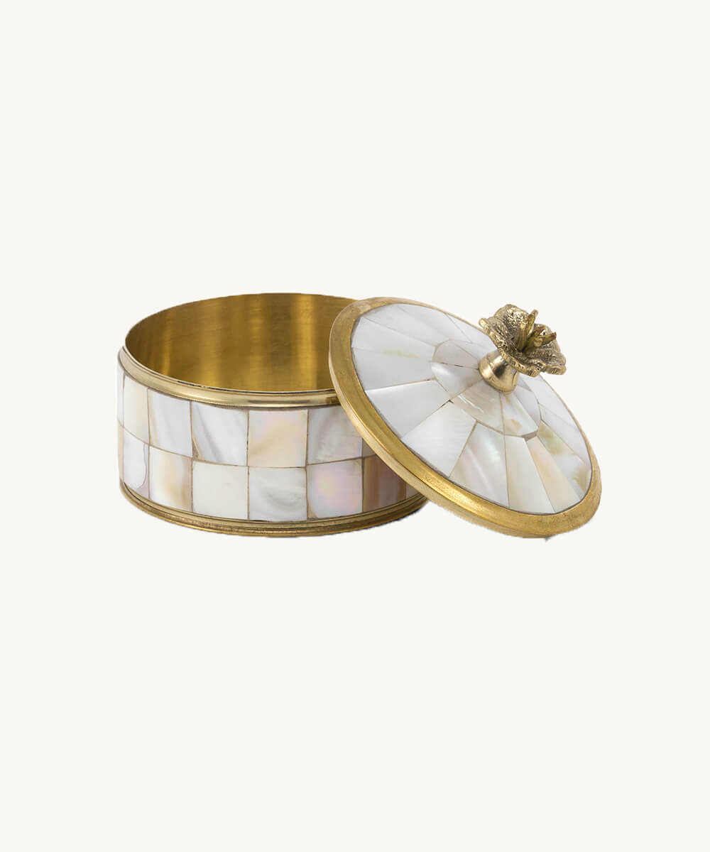 Boite Circus Fleur Maisie Blanc