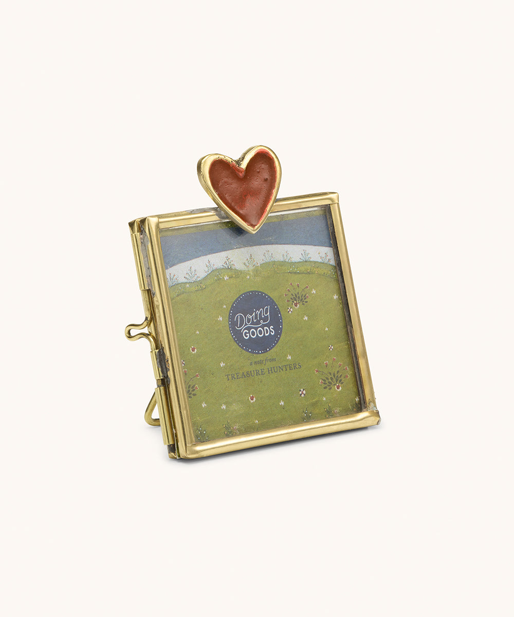 Cadre Mini Cœur rouge Pyar