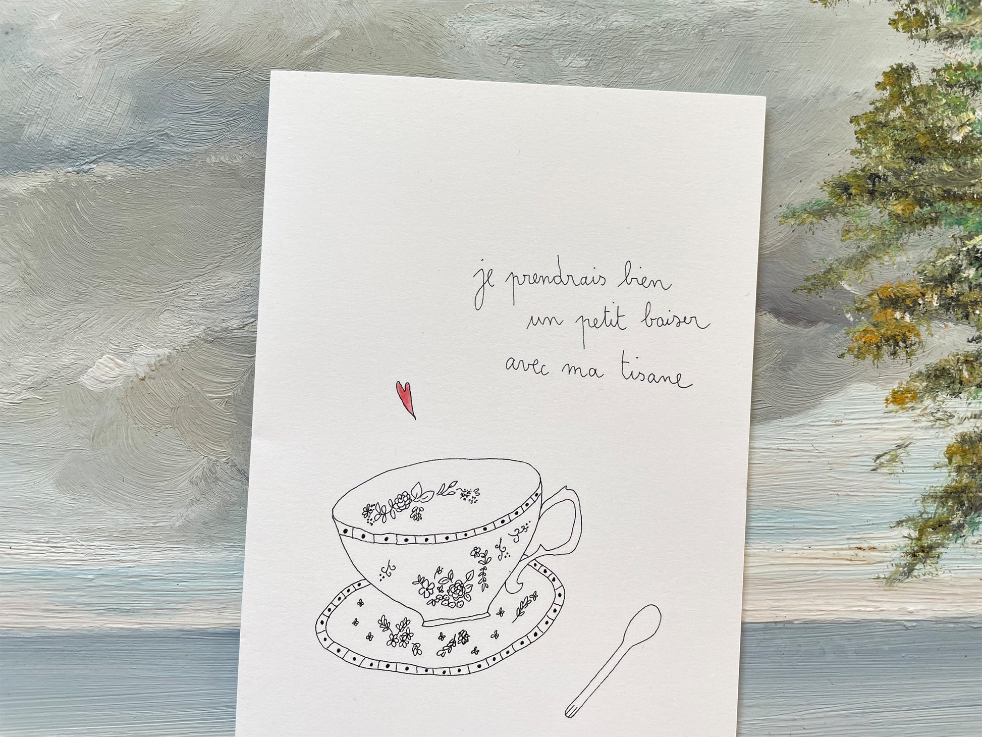 Carte "Je prendrais bien…tisane"