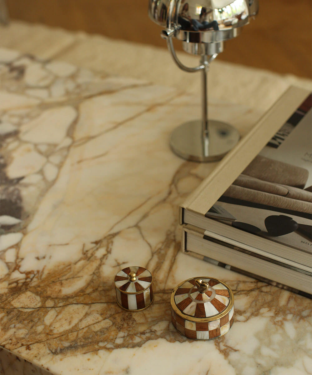 Boite Mini Circus Marron/nacre Bailey Woody