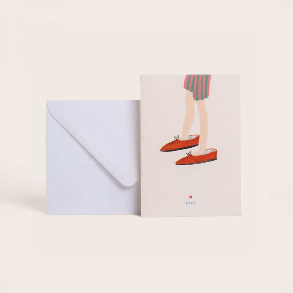 Carte Souliers papa