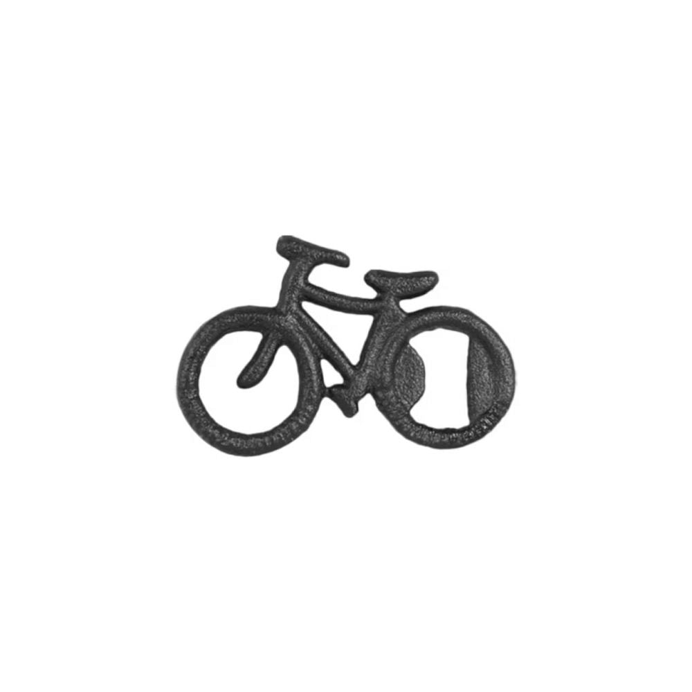 Décapsuleur vélo en fonte noire