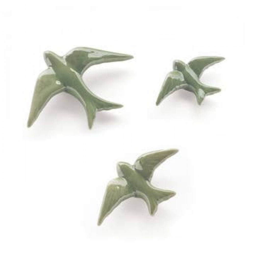 Hirondelle Vert PM Céramique