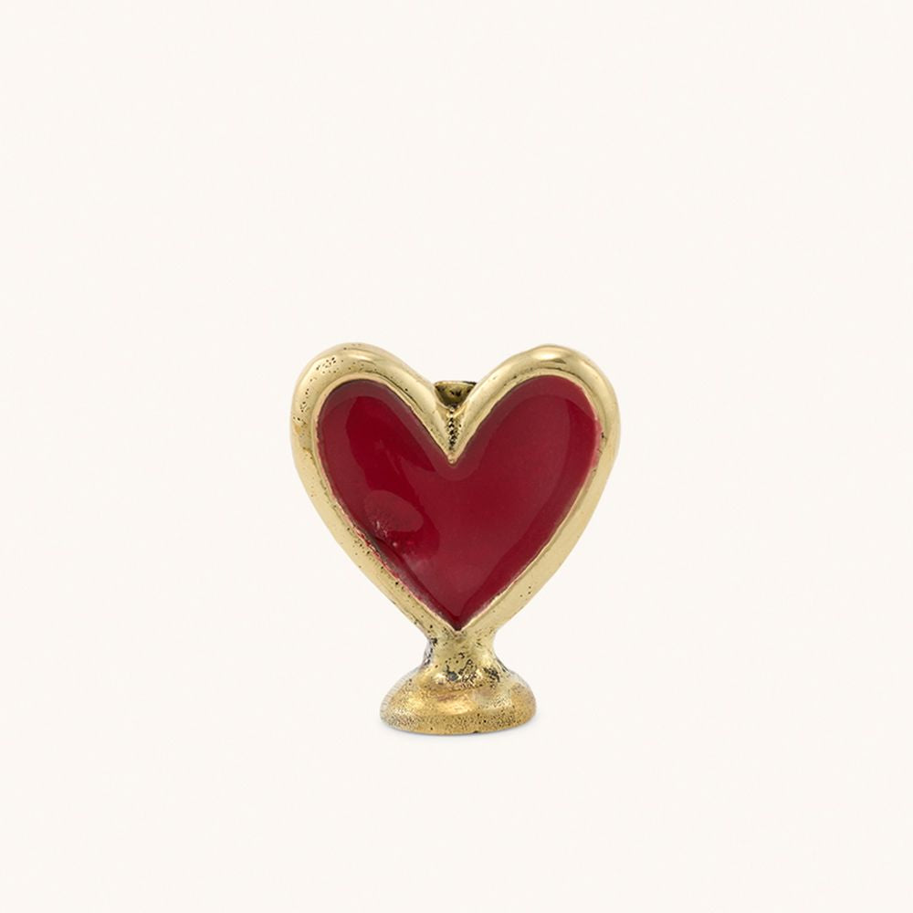 Porte carte Cœur rouge Pyar