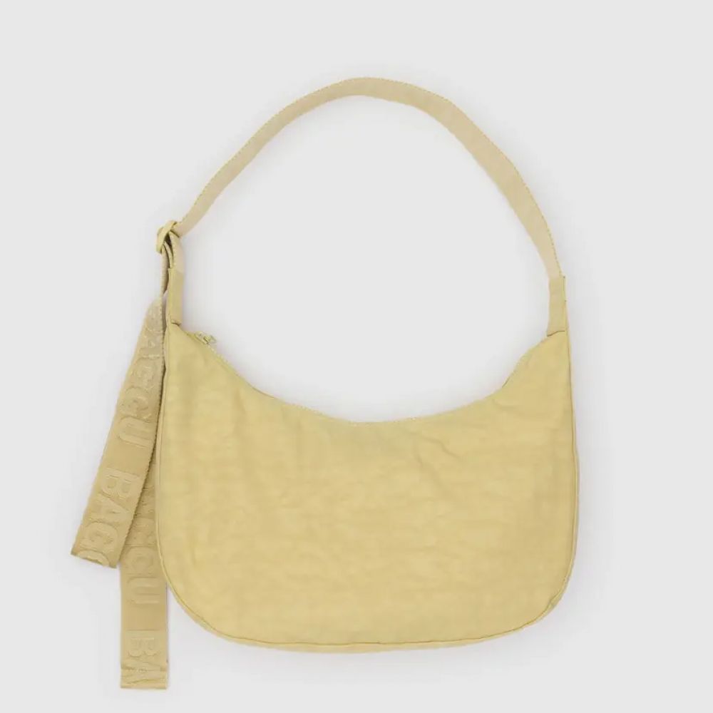 Sac Baggu Croissant Butter jaune pâle - Moyen