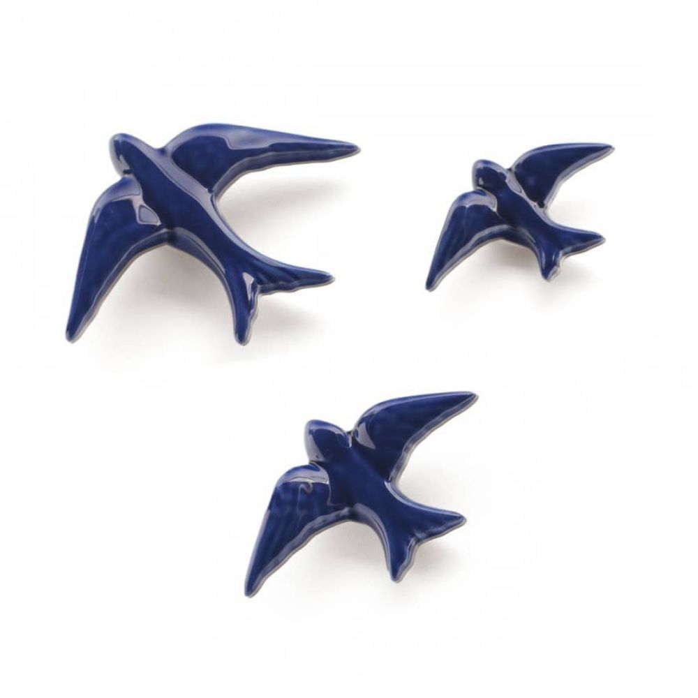 Hirondelle Bleu MM Céramique