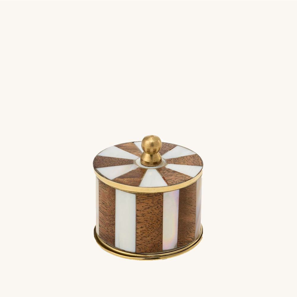 Boite Mini Circus Marron/nacre Bailey Woody