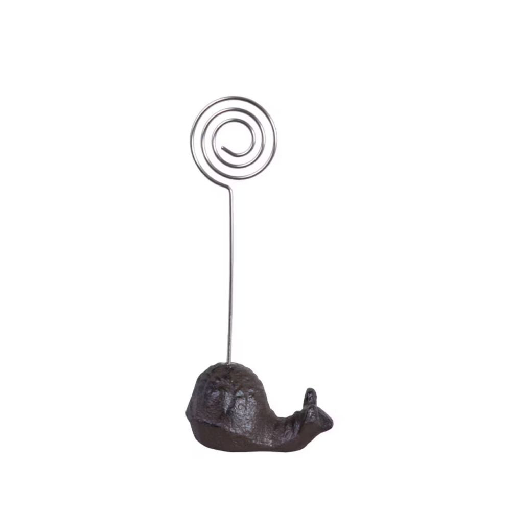 Porte Carte Escargot en fonte