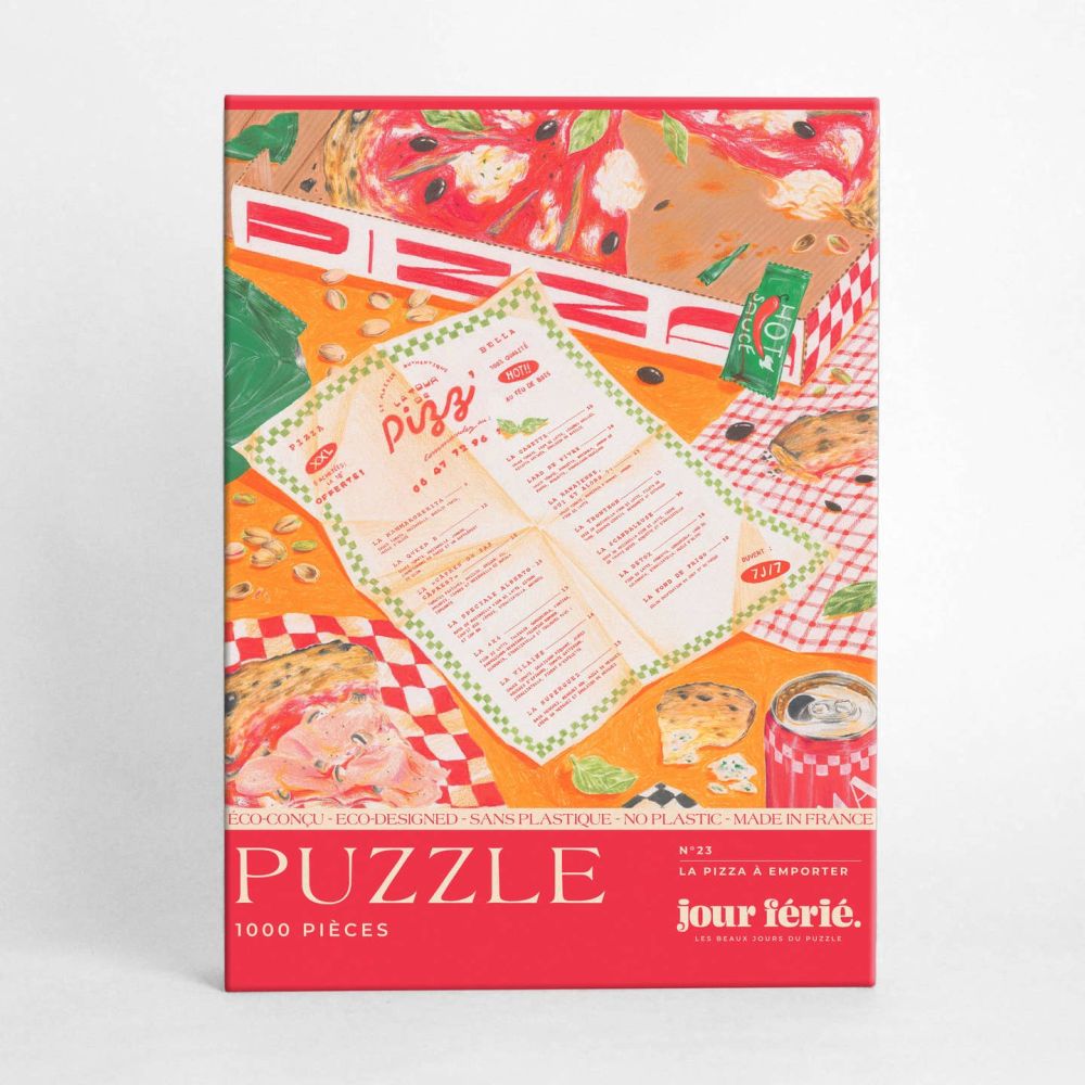 Puzzle 1000 Pizza à emporter