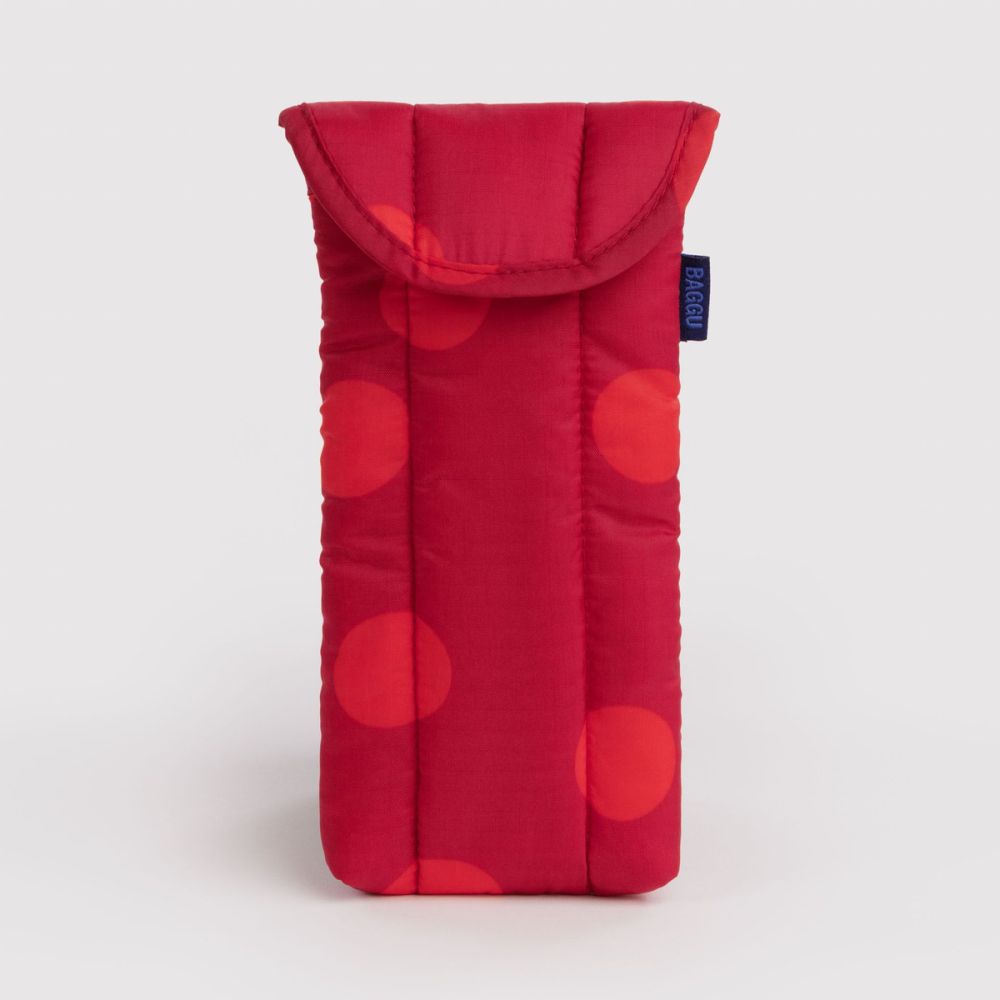 Etui lunettes pois rouges