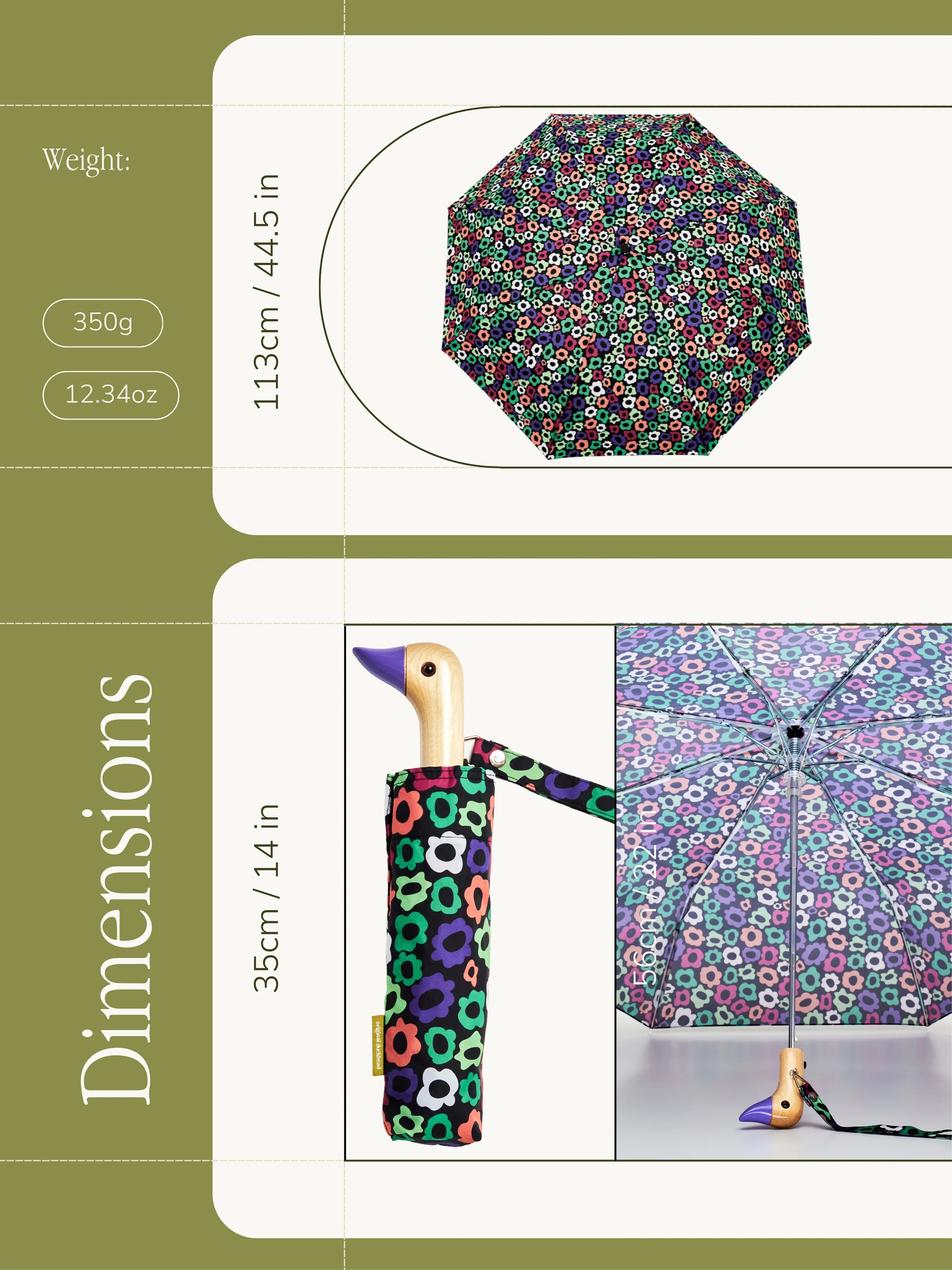 Parapluie Fleurs
