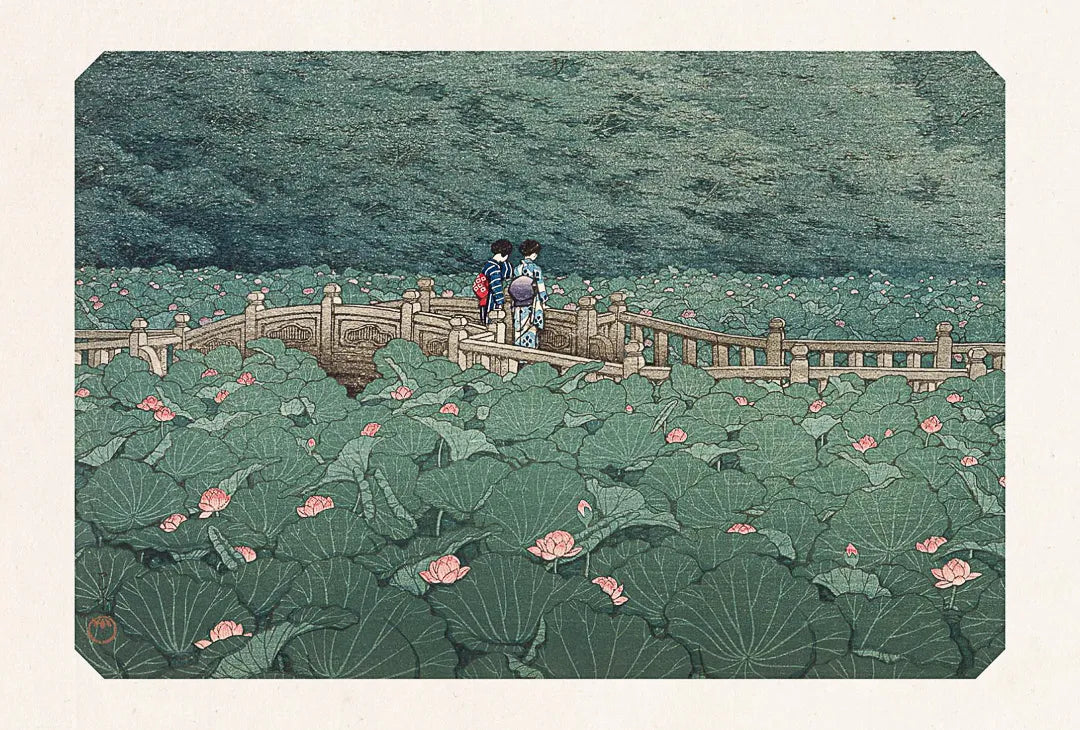 Carte "pont paysage"
