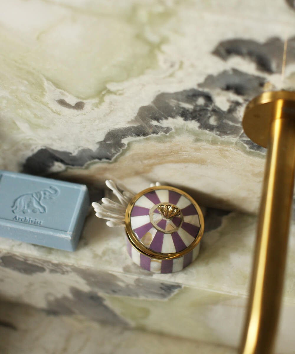 Boite Scarlett Circus Lilas coquillage