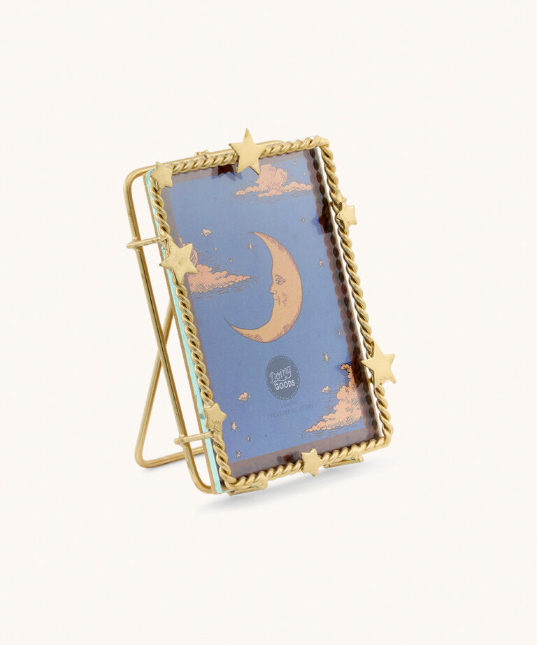 Cadre Lune Étoilé Moyen