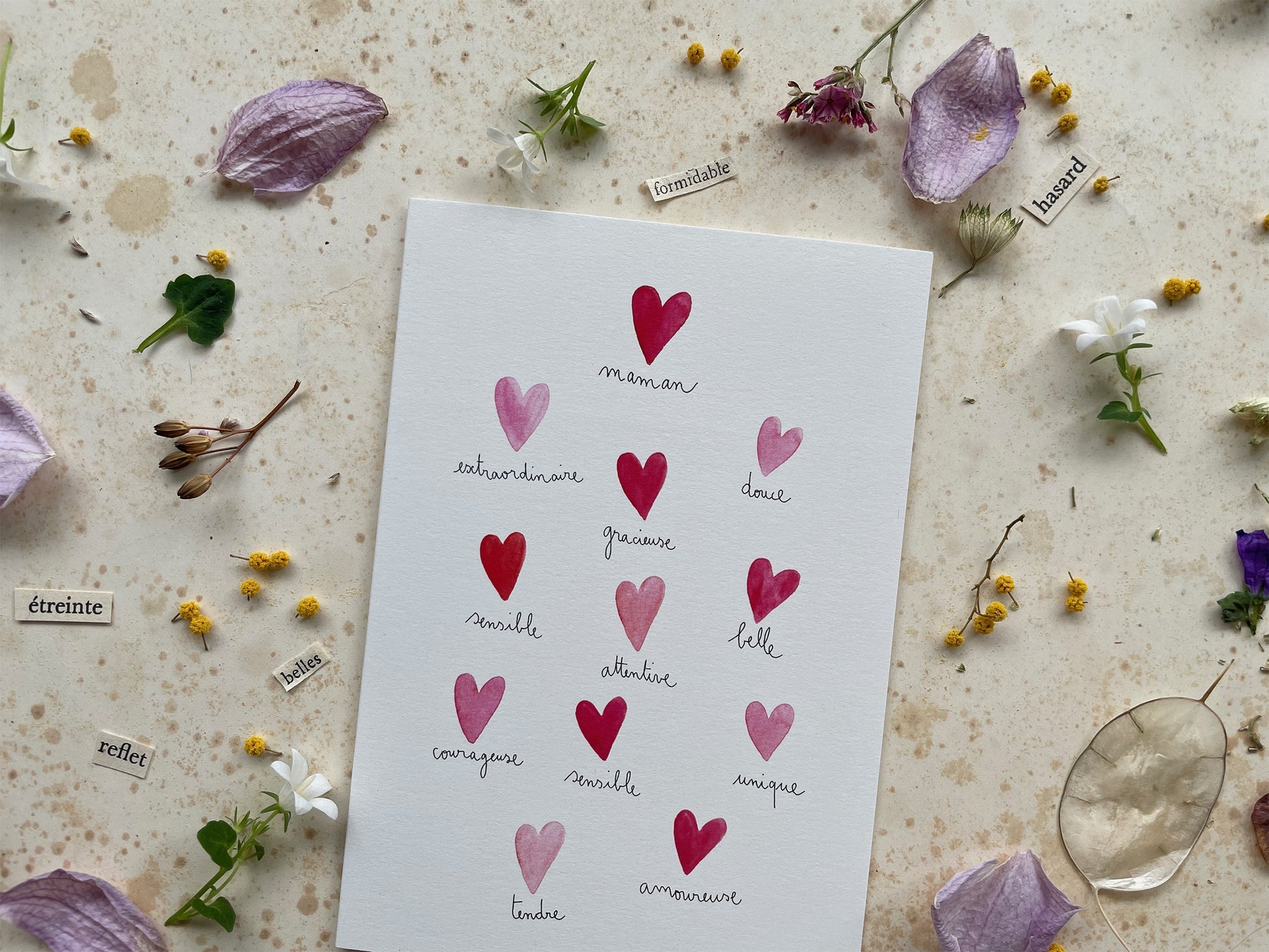 Carte "Maman Coeur"