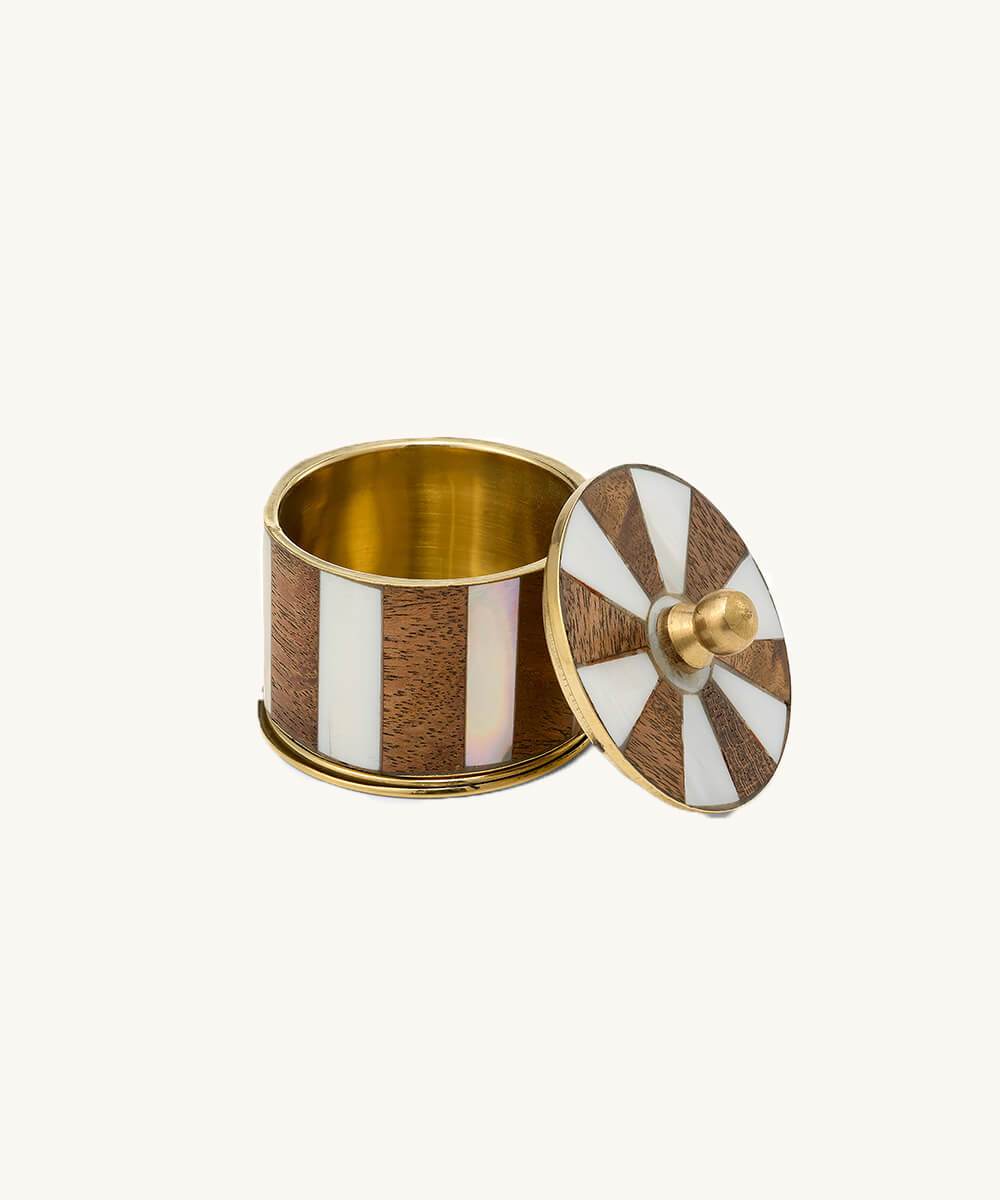 Boite Mini Circus Marron/nacre Bailey Woody