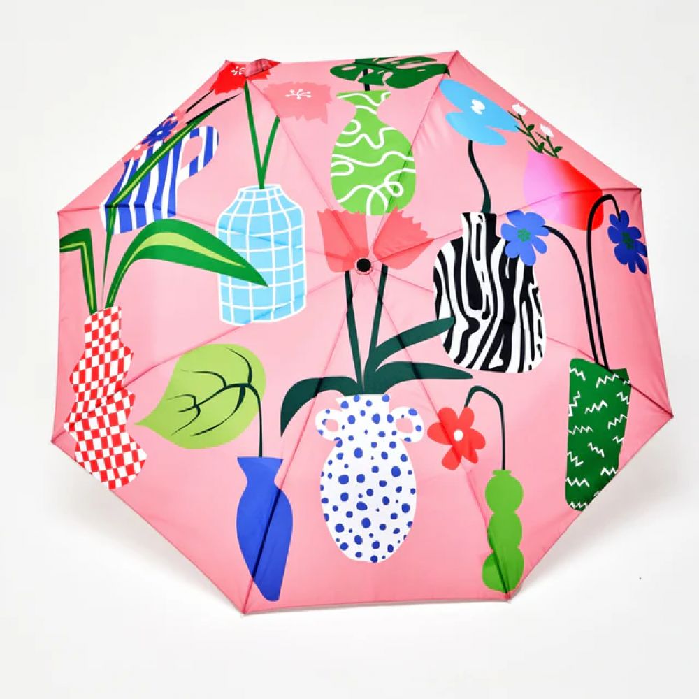 Parapluie Vases Rose/Vert