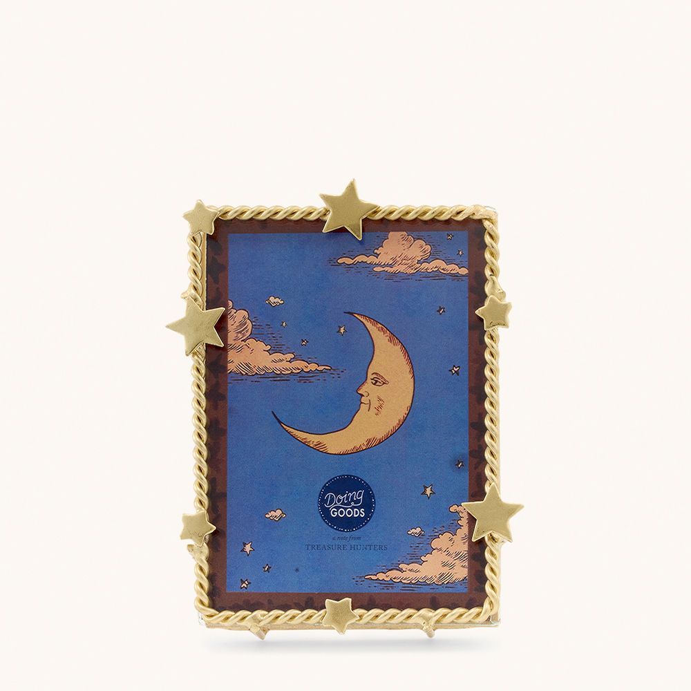 Cadre Lune Étoilé Moyen