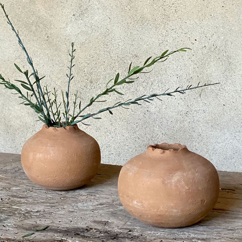Vase en terre cuite fait main