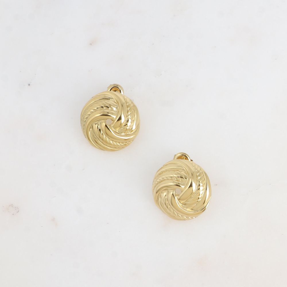 Boucle d’O pièce tressée