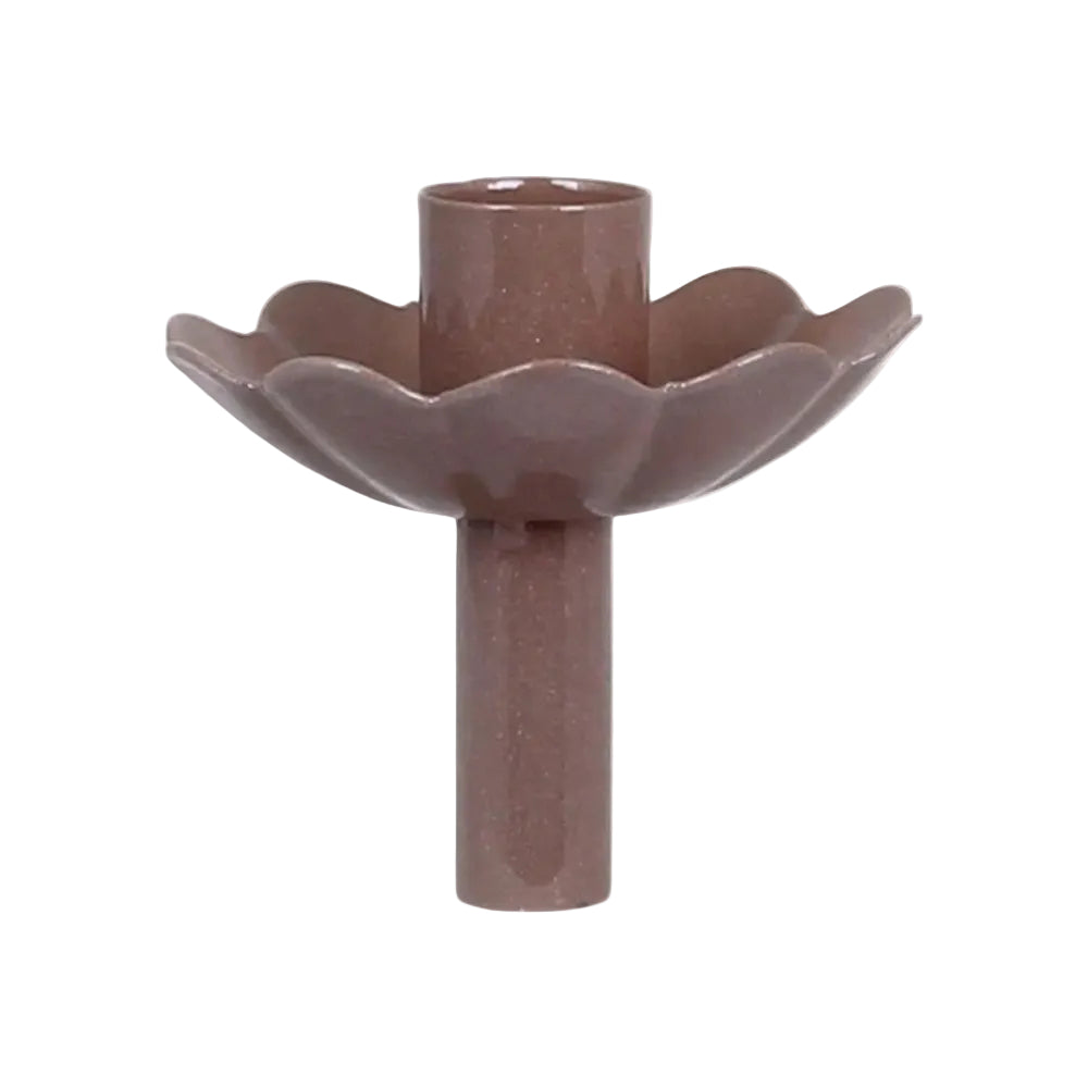 Bougeoir pour Bouteille Rose