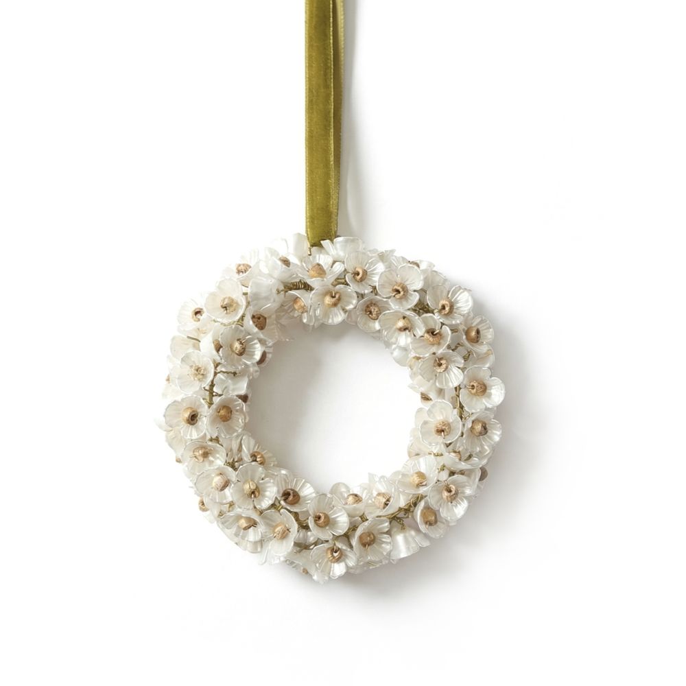 Couronne de fleurs amandier
