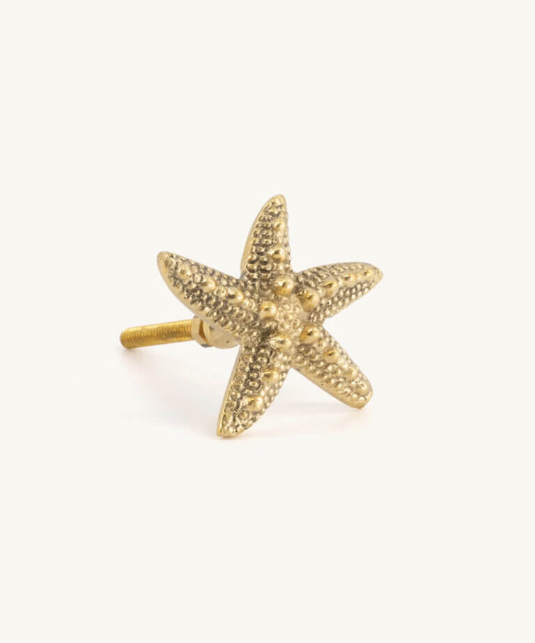 Poignée Etoile de Mer Bouton de Tiroir Ruby Seastar
